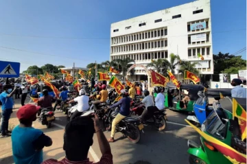 யாழ் நகரில் சுதந்திரதினத்திற்கு ஆதரவாக  பேரணி; கலந்துகொண்டவர்கள் யார் தெரியுமா?