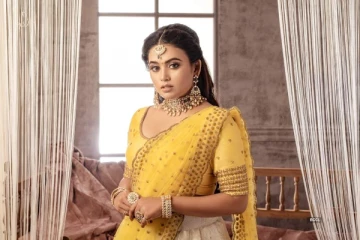 பாரதி கண்ணம்மா வெண்பா கதாநாயகி பரினாவின் மகனா இந்த குழந்தை..வாவ் க்யூட்..!