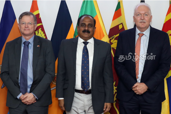 பாதுகாப்பு பிரதி அமைச்சருடன் நெதர்லாந்து தூதுவர் சந்திப்பு | Dutch Ambassador Meets Deputy Minister Of Defense