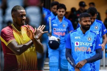 மண்ணை கவ்விய இந்திய அணி..!4 ஓட்டங்கள் வித்தியாசத்தில் வெஸ்ட் இண்டீஸ் த்ரில் வெற்றி