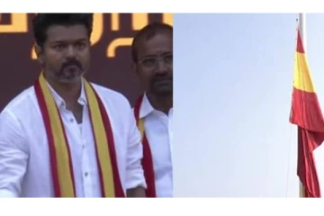 மதச்சார்பற்ற சமூகநீதி கொள்கை..ஓங்கி ஒலித்த தவெகவின் கொள்கை பாடல்!