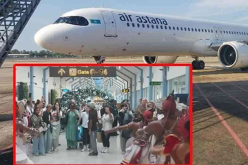 ஏர் அஸ்தானா விமானம் கஜகஸ்தானில் இருந்து இலங்கைக்கு