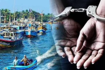 பருத்தித்துறை கடற்பரப்பில் 11 இந்திய கடற்றொழிலாளர்கள் கைது