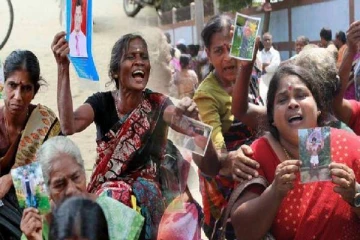 இழப்பீடு வேண்டாம்! ‘‘மக்களின் பசியை போக்குங்கள்" தமிழ் காணாமல் ஆக்கப்பட்டவர்களின் உறவினர்கள் கோரிக்கை