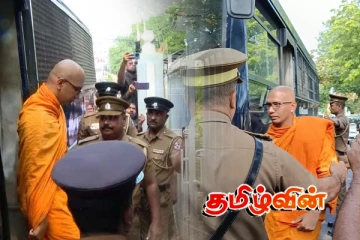 தமிழர் பகுதி புத்தர்சிலை விவகாரம்.. கஸ்ஸப தேரர் உள்ளிட்ட 10 பேர் இன்று நீதிமன்றில்!