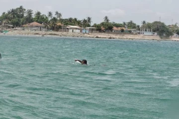 30 கிலோமீட்டர் தூரத்தை நீந்தி கரையை வந்தடைந்துள்ள காணாமல்போன மீனவர்