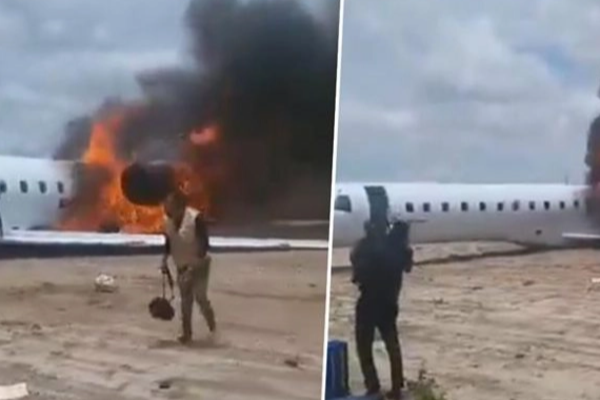 கொங்கோ அமைச்சர் மற்றும் 20 பேர் சென்ற விமானம் விபத்து! | Flight Congo Minister And 20 Others Crashes கொங்கோ அமைச்சர் மற்றும் 20 பேர் சென்ற விமானம் விபத்து! | Flight Congo Minister And 20 Others Crashes