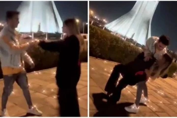 பொது சின்னத்தின் முன் நடனமாடிய இளம் ஜோடி...தண்டனை விதித்த ஈரான் அரசு: வீடியோ