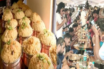 30 நிமிடம்தான்..6 பிரியாணி சப்பிட்டால் ஒரு லட்சம் - மகனின் சிகிச்சைகாக தந்தை எடுத்த ரிஸ்க்!