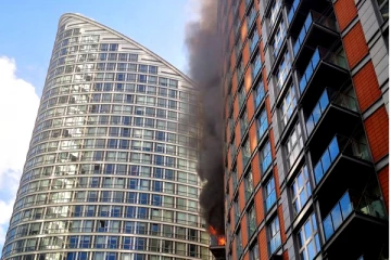 லண்டனில் 19 மாடி கட்டிடத்தில் பயங்கர தீ விபத்து! வெளியான அதிர்ச்சியூட்டும் புகைப்படங்கள்