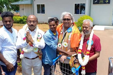 இலங்கைக்கு வந்த சிவாஜி கணேசனின் மகன்!