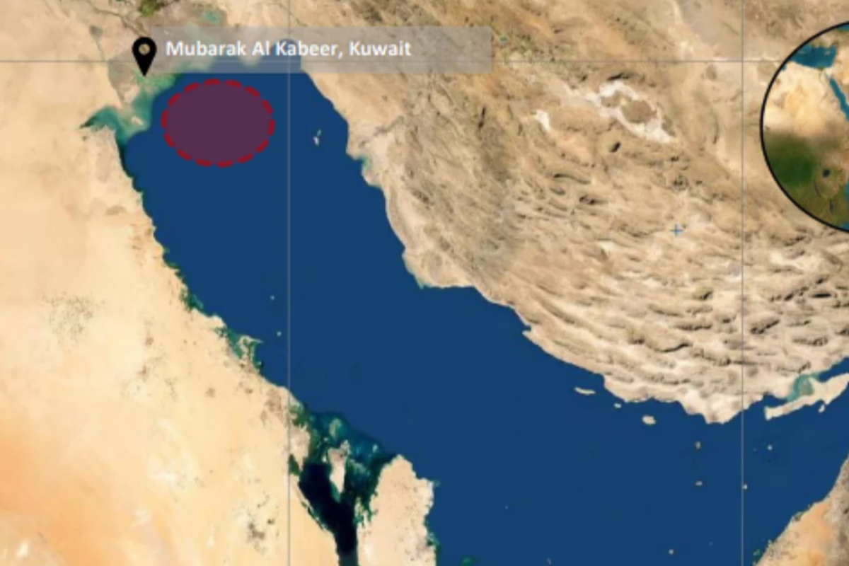 மத்திய கிழக்கில் பதற்றம் : குவைத் கடற்பரப்பில் எண்ணெய் தாங்கி கப்பல் மீது தாக்குதல் | Explosion Hits Tanker Off Kuwait Coast