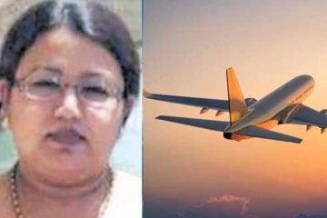 வெளிநாட்டில் இருந்து சொந்த ஊர் திரும்பிய பெண்! நடுவானில் உயிரிழந்த சம்பவம்