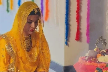 கடவுளை திருமணம் செய்து கொண்ட இளம்பெண்: இது தான் காரணமா?