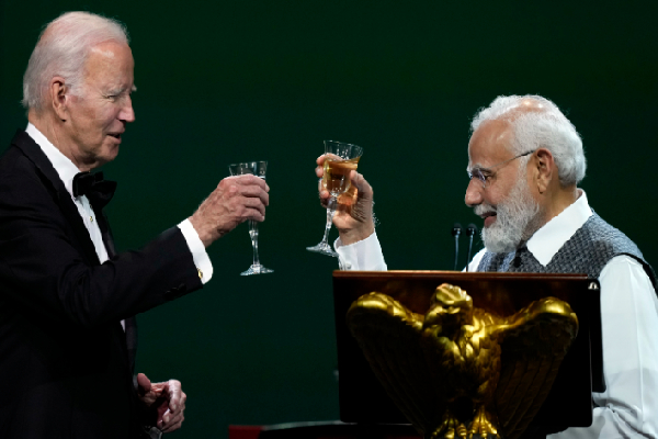 பிரதமர் மோடிக்கு கமலா ஹாரீஸ் புகழாரம் | Kamala Harris Praises Pm Modi