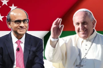 திருத்தந்தையை சந்தித்த சிங்கப்பூர் அதிபர்