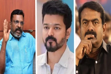 பாஜகவில் பிள்ளைகள்தான் விஜய்யும், சீமானும் - திருமா காட்டம்