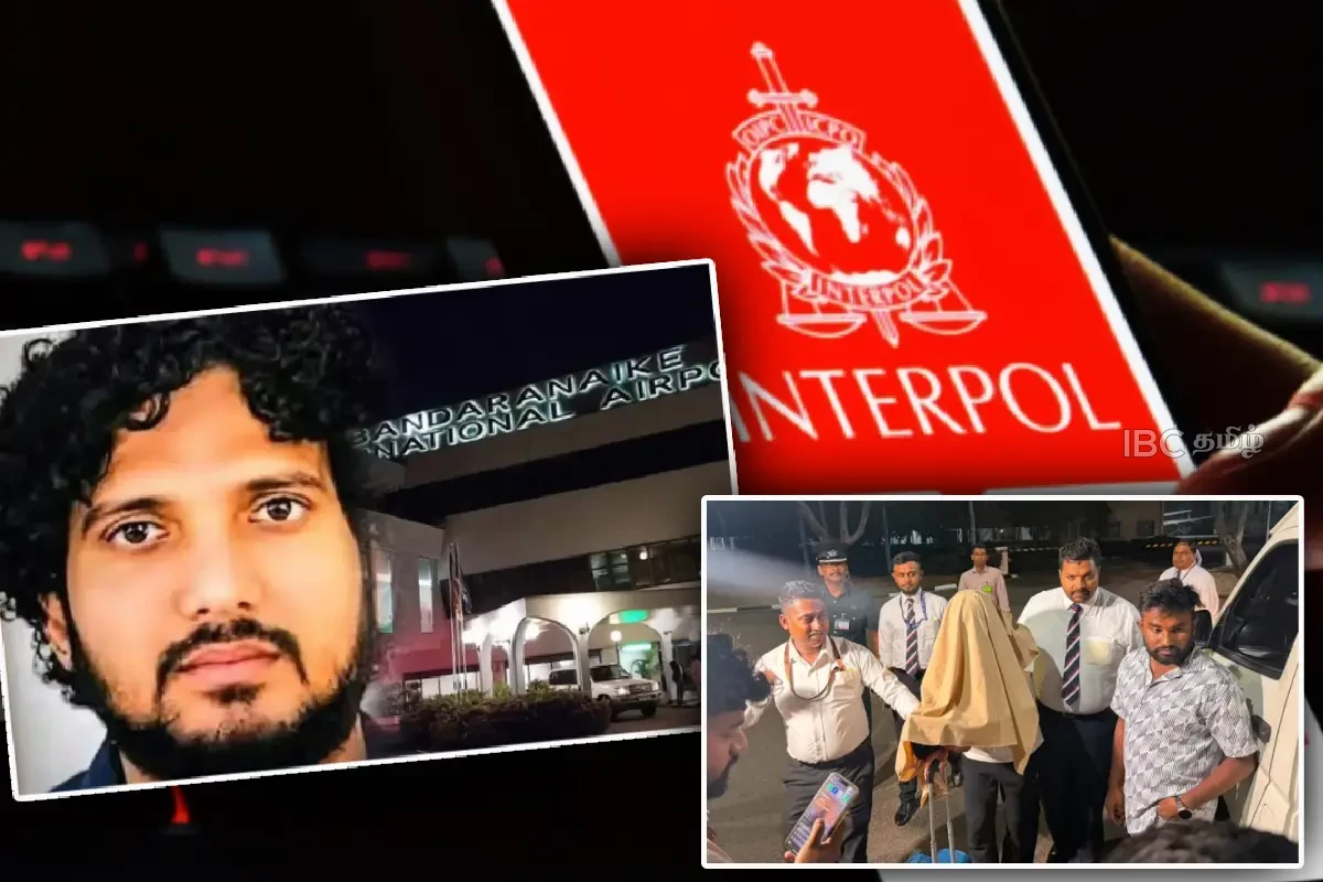 Interpol சிவப்பு எச்சரிக்கை விடுக்கப்பட்ட பயங்கர நபர் நாட்டிற்கு | Interpol Red Notices Issued Suspect Arrested Interpol சிவப்பு எச்சரிக்கை விடுக்கப்பட்ட பயங்கர நபர் நாட்டிற்கு | Interpol Red Notices Issued Suspect Arrested