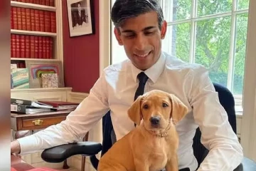 நாயால் சர்ச்சையில் சிக்கிய பிரதமர் ரிஷி சுனக்!