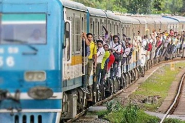 ටිකට් නැතුව දුම්රියේ යන්නන් සංඛ්‍යාවත් වැඩි වෙලා..