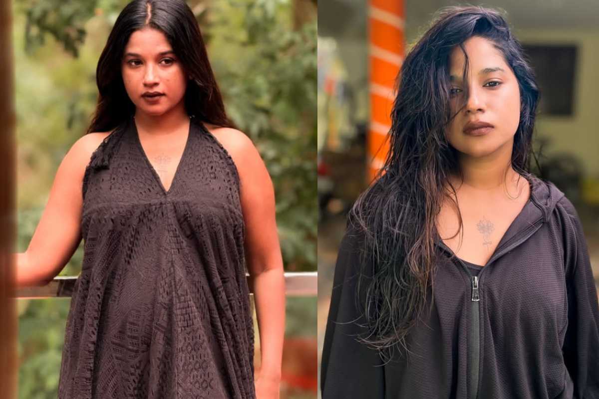 மாடர்ன், சேலை லுக்கில் அசத்தும் கேப்ரியல்லா செல்லஸ்.. | Gabrella Sellus Saree Modern Look Photos Post