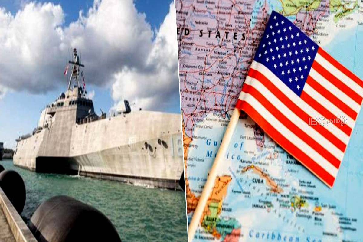 கொழும்பு துறைமுகத்தில் நங்கூரமிடப்பட்ட அமெரிக்க போர்க்கப்பல் | Us Warship Uss Canberra Arrives In Colombo கொழும்பு துறைமுகத்தில் நங்கூரமிடப்பட்ட அமெரிக்க போர்க்கப்பல் | Us Warship Uss Canberra Arrives In Colombo