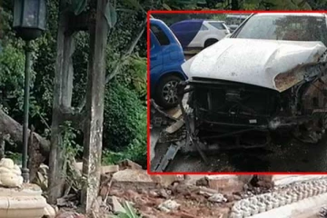 ශ්‍රී නාගවිහාරය, නිවසකට ඇතුළු වෙළදසැල් වලට හානි කල පාලනයෙන් ගිලිහුණු අධි අධිසුඛෝපභෝගී ජීප් රථය - (CCTV VIDEO)