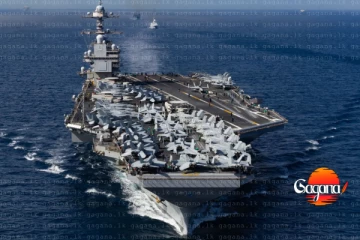 ලොව විශාලතම යුද නෞකාව කැරිබියන් දූපත් දෙසට