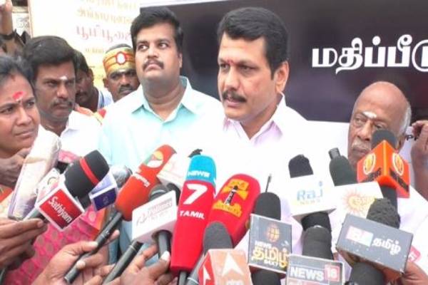 தமிழகத்தில் 6 நாட்களுக்கு தேவையான நிலக்கரி கையிருப்பில் உள்ளது - அமைச்சர் செந்தில் பாலாஜி - தமிழ்நாடு