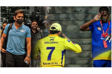 ஐபிஎல் போட்டி - சென்னை சேப்பாக்கத்தில் தல தோனி பயிற்சி... - Viral Photo...!