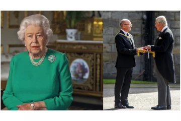 எலிசெபத் ராணியின் மறைவு - மன்னருக்கு சாவிகள் வழங்கும் விழா நடந்தது...!