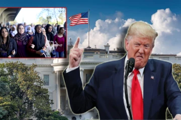 முஸ்லிம்கள் அமெரிக்காவுக்குள் நுழைய தடை விதிப்பேன் - டொனால்ட் டிரம்ப் சர்ச்சை பேச்சு!