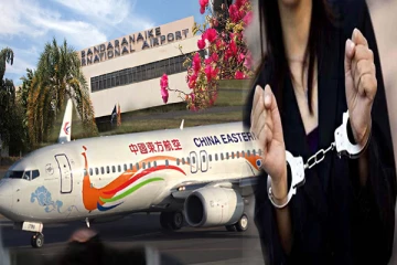 கட்டுநாயக்க விமான நிலையத்தில் கைது செய்யப்பட்ட சீனப் பெண்