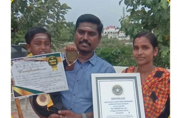 வெறும் 3 வயதில் 3 பதக்கம்: உலக சாதனை படைத்த சிறுவன்