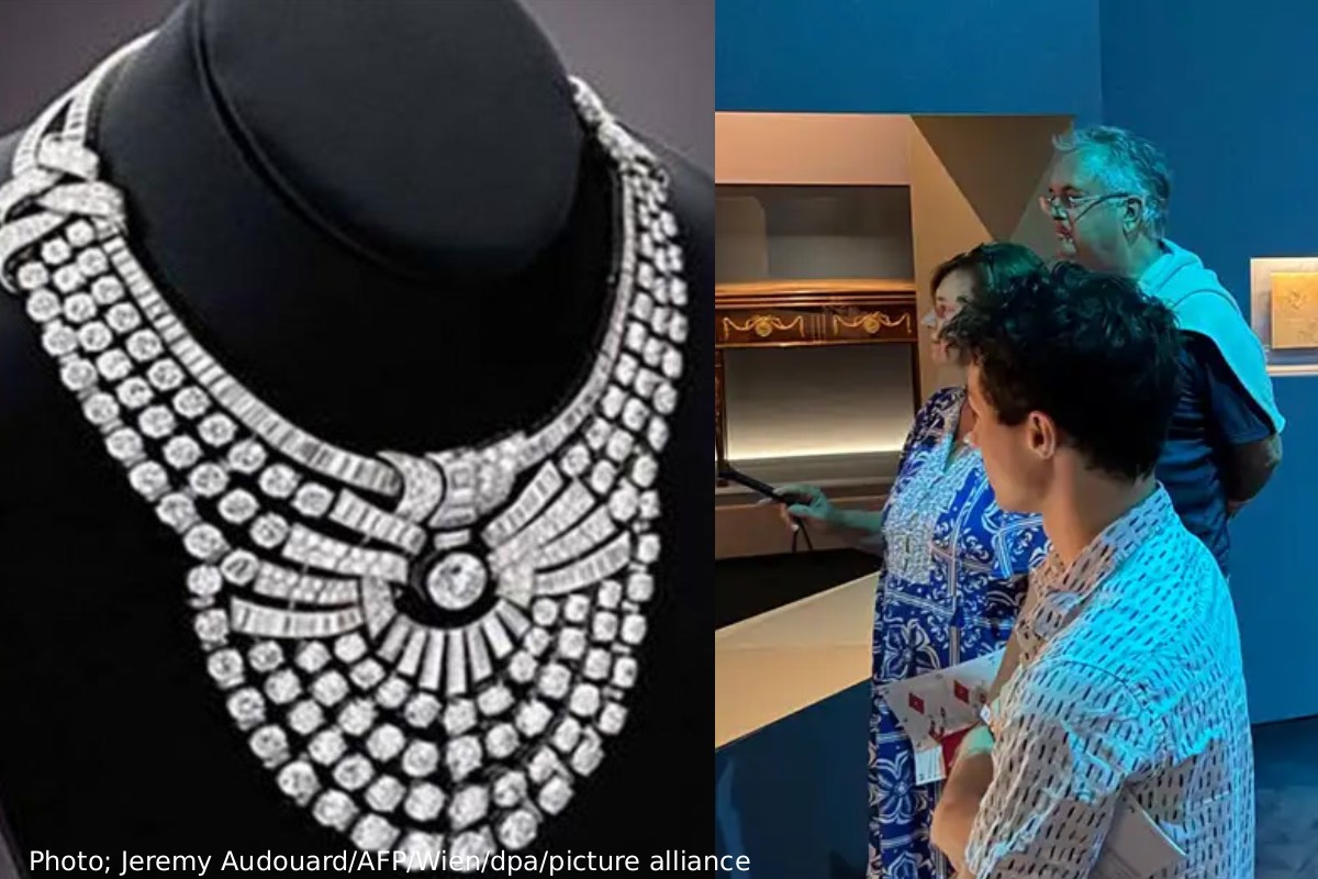 வியன்னா அருங்காட்சியகத்தில் திருட்டு: பல மில்லியன் மதிப்பிலான வைர நெக்லஸ் கொள்ளை | Vienna Museum Diamond Necklace Stolen