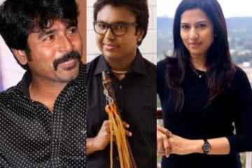 இப்போ என்ன சொல்றீங்க!! இமான் எக்ஸ் மனைவியுடன் சிவகார்த்திகேயன்.. புகைப்படம்..