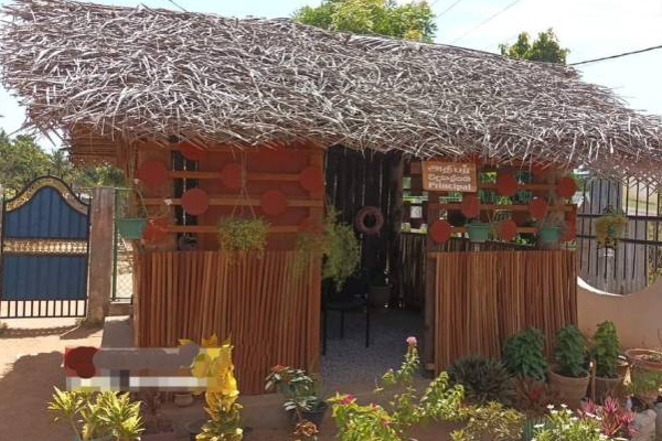 தமிழர் பகுதியில் அனைவரையும் வியப்பில் ஆழ்த்திய பாடசாலை அதிபரின் அலுவலகம்! | School Principal Office Build Naturally Mullaitivu