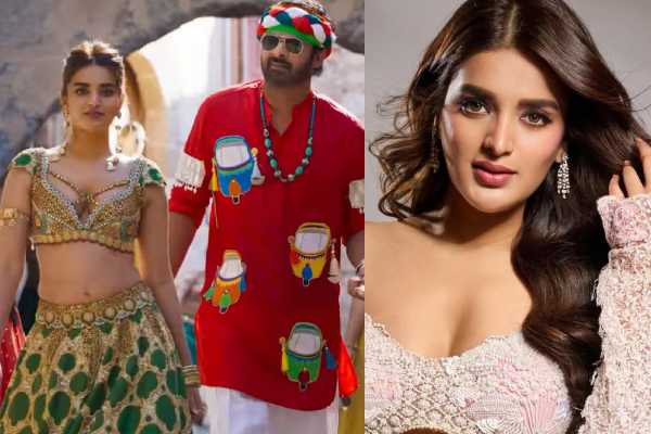 சேலையில் கிளாமர் லுக்கில் எடுத்த போட்டோஷூட்!! தி ராஜா சாப் நாயகி நிதி அகர்வால்... | The Raaja Saab Actress Nidhhi Agerwal Photoshoot