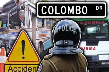 கொழும்பு பிரதான வீதியில் விபத்து : 20 பேர் வைத்தியசாலையில் அனுமதி