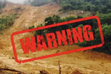 கண்டி மற்றும் நுவரெலியாவிற்கு மண்சரிவு சிவப்பு எச்சரிக்கை