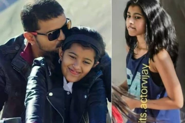 விஜய் மகளின் மேலும் ஒரு லேட்டஸ்ட் போட்டோ, என்ன செய்து கொண்டு இருக்கிறார் பாருங்க..