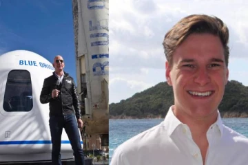 விண்வெளிக்கு அமேசான் அதிகாரியுடன் செல்லும் 18 வயது இளைஞர்- கொடுத்த தொகை எவ்வளவு தெரியுமா?