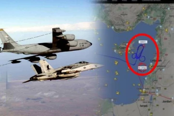 ரஷ்ய விமான தளத்திற்கு மேல்…ஆண் உறுப்பை வரைந்த அமெரிக்க இராணுவ விமானம்