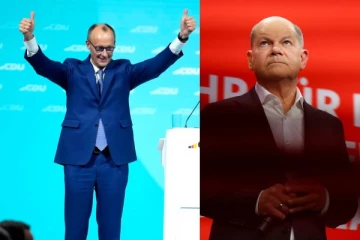 ஜேர்மன் பொதுத் தேர்தல் முடிவுகள் SPD கட்சியினருக்கு கசப்பானது! பிரெடெரிக் மாட்ஸுக்கு சேன்சலர் ஸ்கோல்ஸ் வாழ்த்து