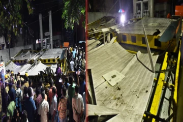 சென்னையில் பயங்கரம்: சரிந்து விழுந்த பெட்ரோல் பங்க் மேற்கூரை - ஒருவர் பலி, 7 பேர் படுகாயம்!