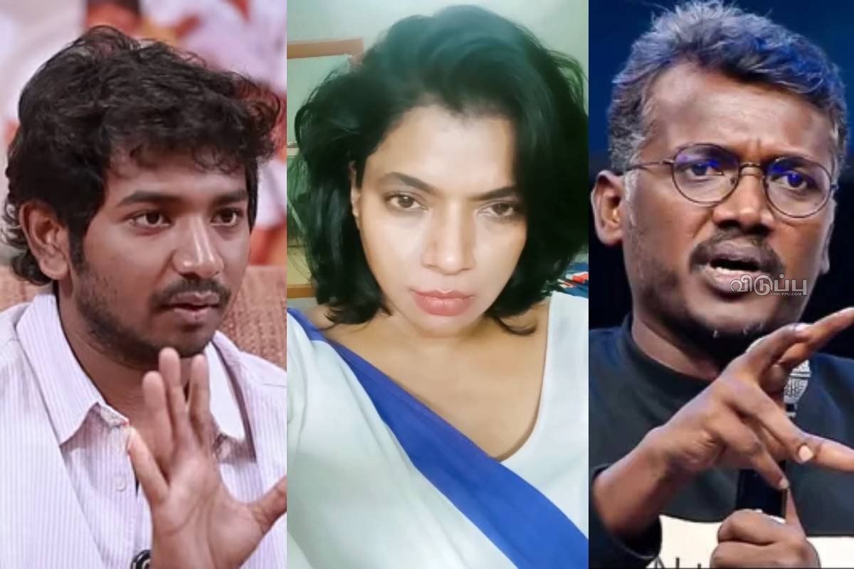கருப்பை வைத்து சமாளிக்கும் மாரி செல்வராஜ், கென் கருணாஸ்!! நடிகை காஜல் பசுபதி கேள்வி.. | Kajal Pasupathi Questions Mari Selvaraj Tamil Act