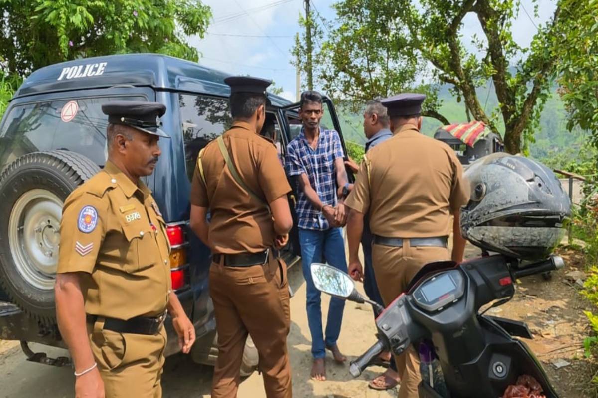 தலைமறைவாகியிருந்த டிக்கோயா இரட்டைக் கொலை சந்தேகநபர் யாழ்ப்பாணத்தில் கைது | Suspect In Dickoya Murder Arrested In Jaffna
