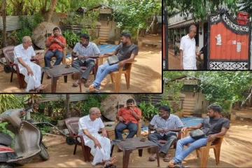 யாழில் ஊடகவியலாளர் வீடு மீது தாக்குதல்: நேரில் சென்று பார்வையிட்ட சுமந்திரன்