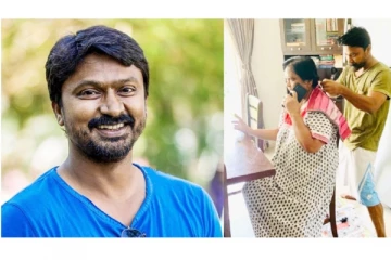 லாக்டவுனில் அம்மாவுக்கு ஹேர் ஸ்டைலிஸ்ட்டாக மாறிய பிரபல நடிகர்!