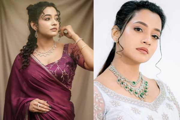 நடிகை அபர்ணதியா இது!! இப்படி ஆளே மாறிட்டாங்க.. புகைப்படங்கள்.. | Actress Abarnathi New Look Photoshoot Post Viral